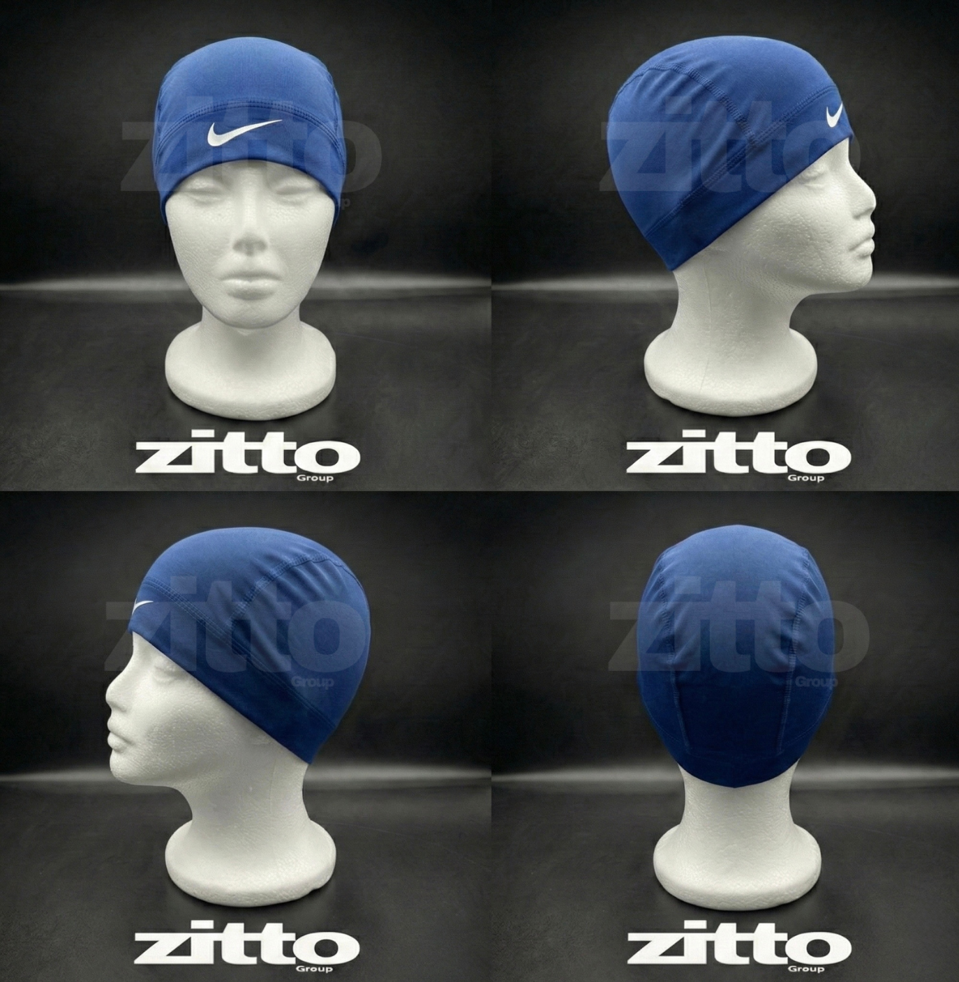 Nike-Pro Skull Cap - Blue