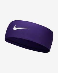 Nike Dri‑FIT Fury Headband - Purple