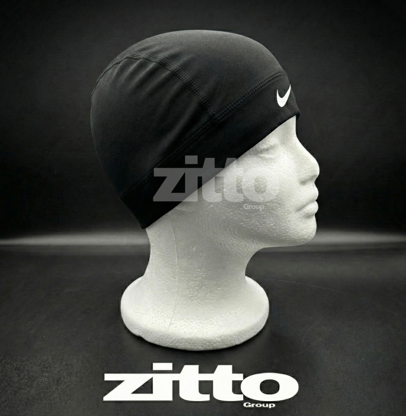 Nike-Pro Skull Cap - Black