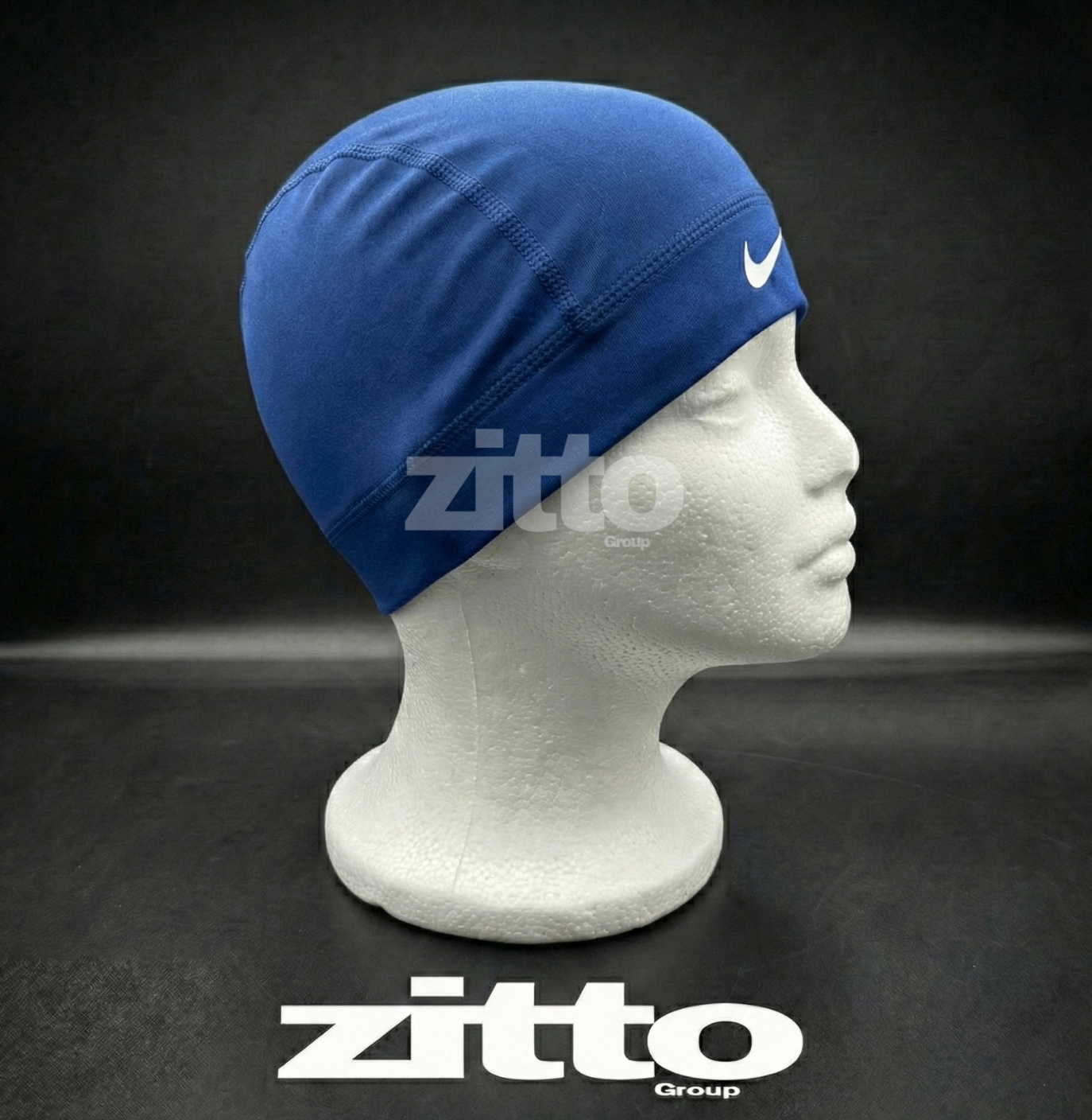 Nike-Pro Skull Cap - Blue