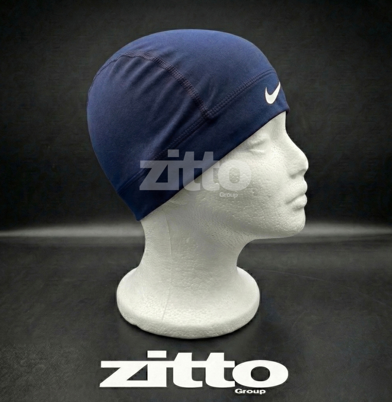 Nike-Pro Skull Cap - Navy