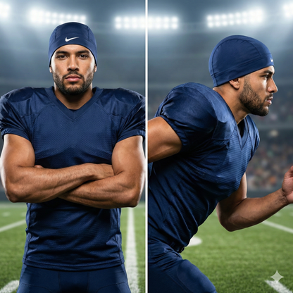 Nike-Pro Skull Cap - Navy