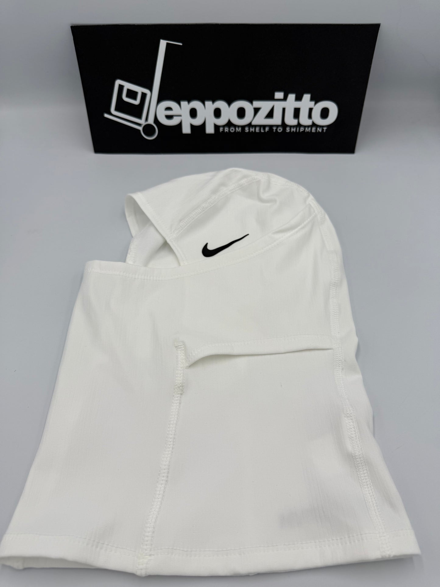 Nike Pro Therma‑Fit/Hyperwarm Hood Balaclava - White
