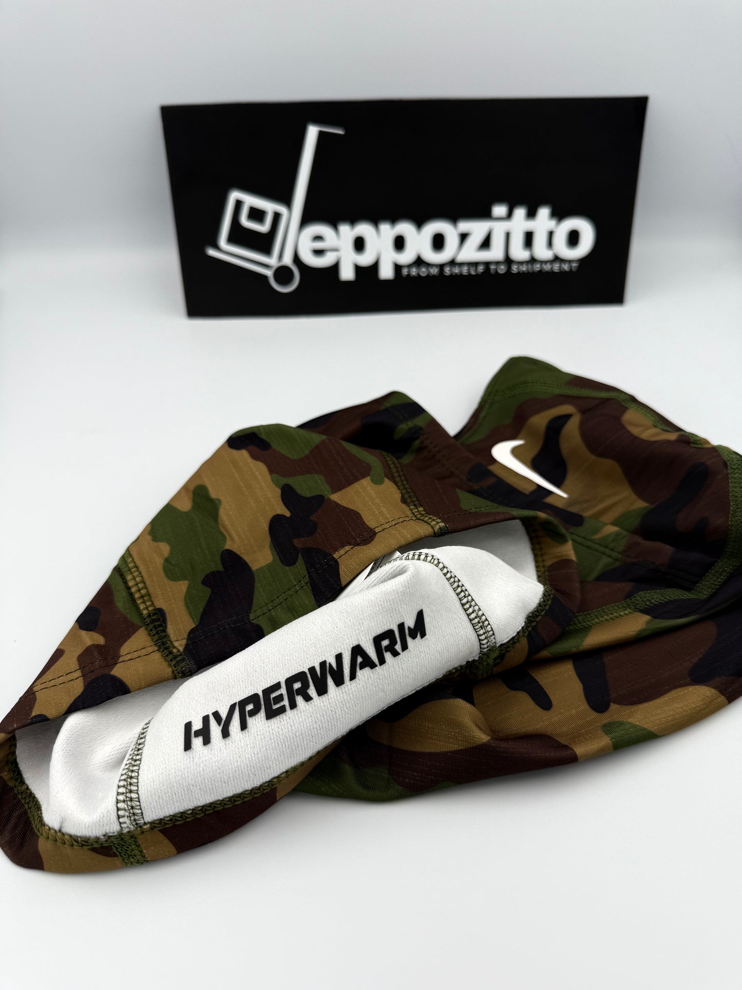 Nike Pro Therma‑Fit/Hyperwarm Hood Balaclava - Camo