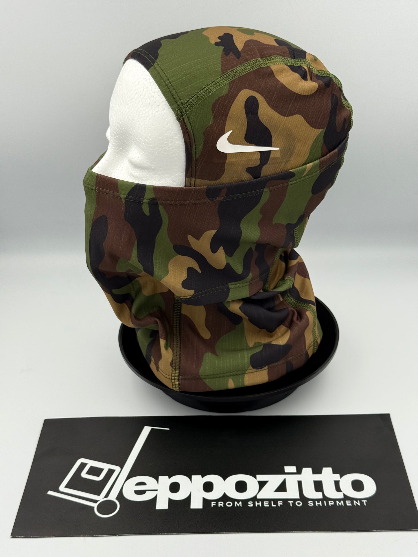 Nike Pro Therma‑Fit/Hyperwarm Hood Balaclava - Camo